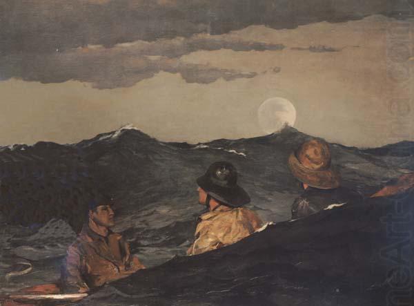 Winslow Homer Kissing the Moon (mk44) china oil painting image